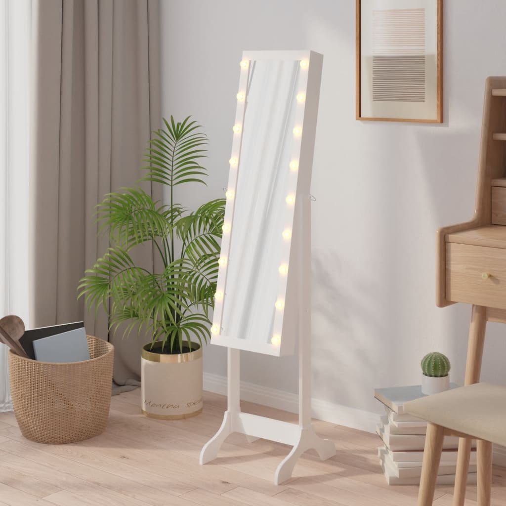 Fristående Spegel Med LED