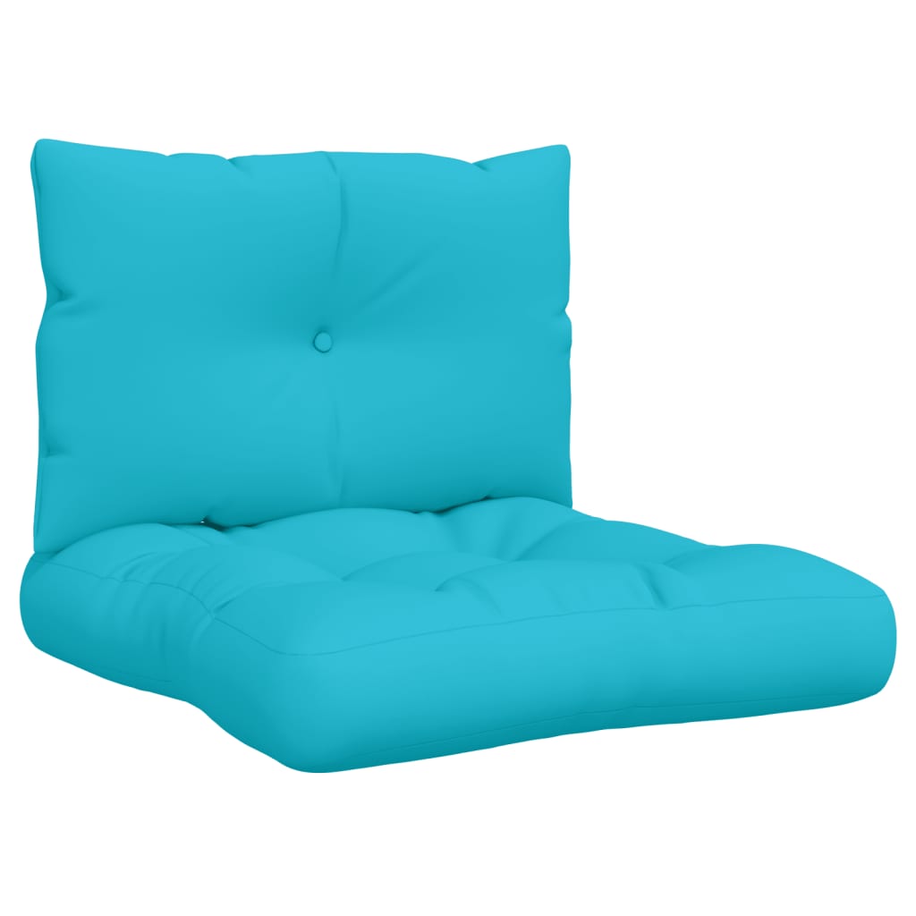 Dynor till pallsoffa turkos oxford