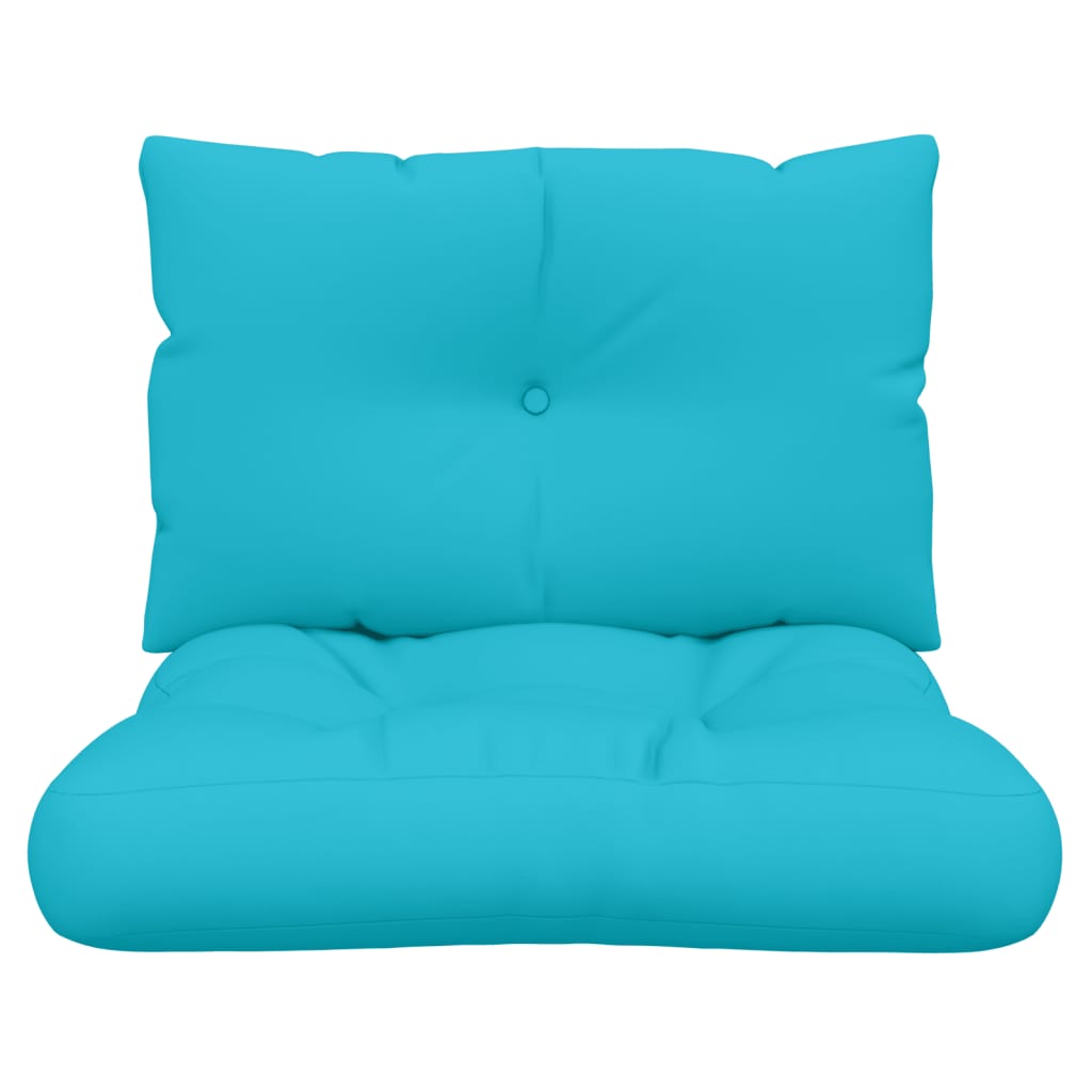 Dynor till pallsoffa turkos oxford