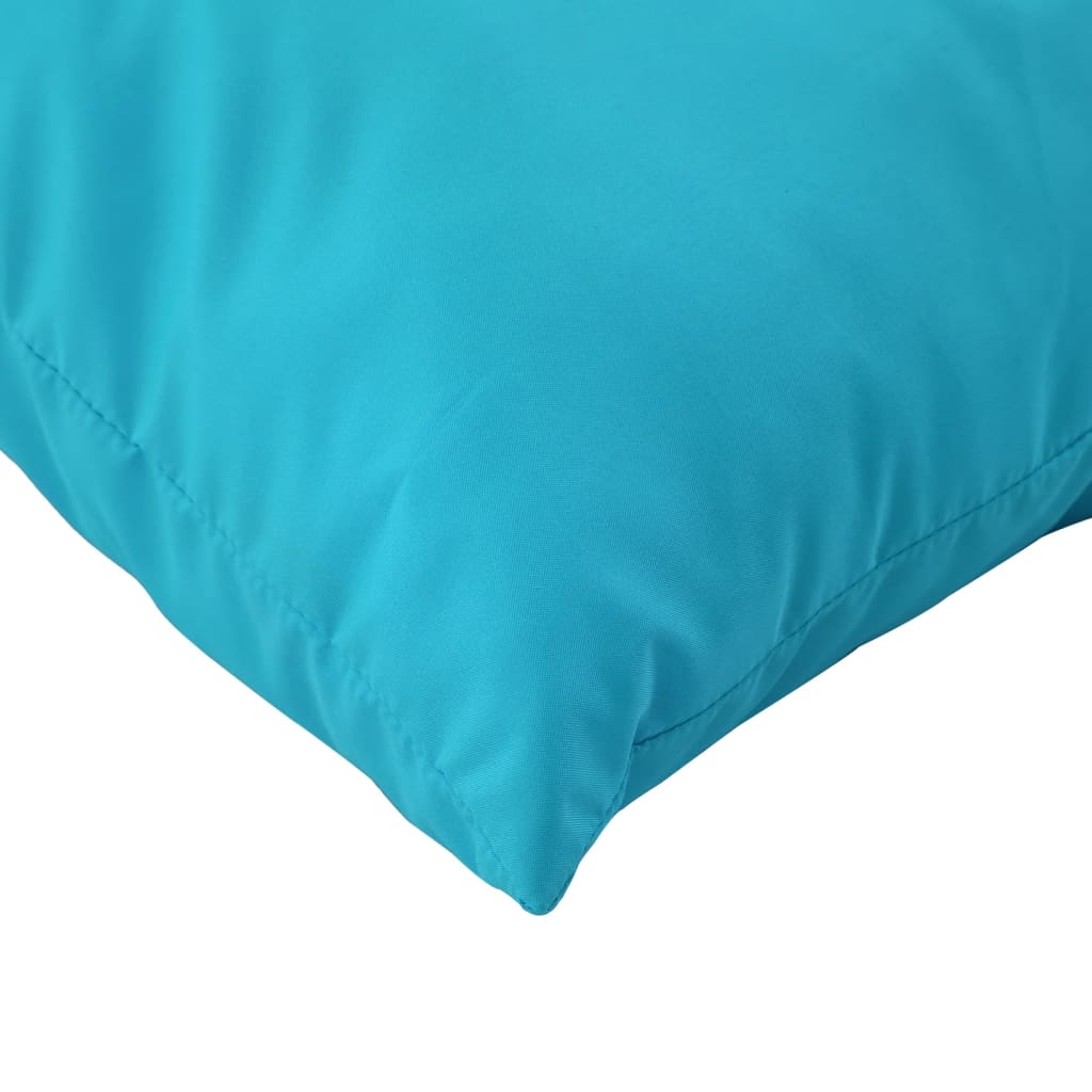 Dynor till pallsoffa turkos oxford