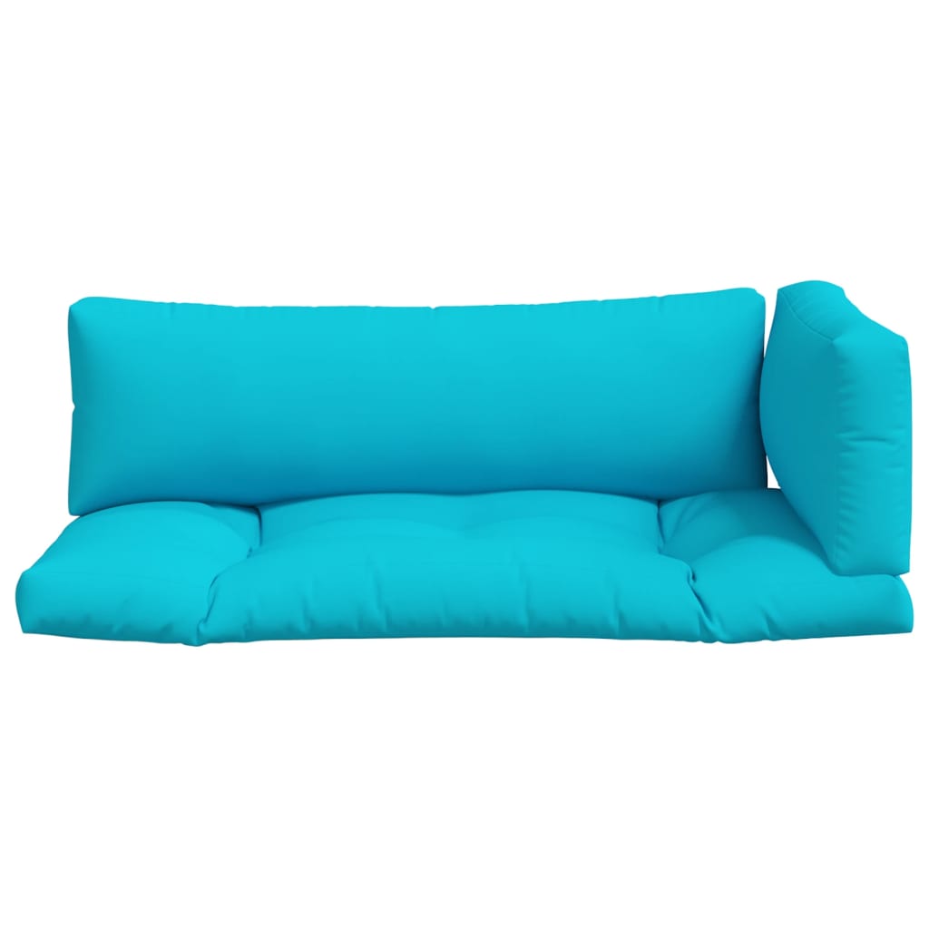 Dynor till pallsoffa turkos oxford