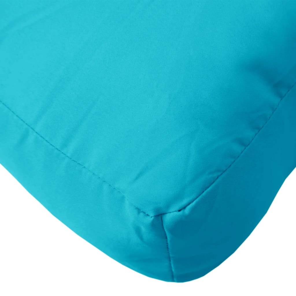 Dynor till pallsoffa turkos oxford