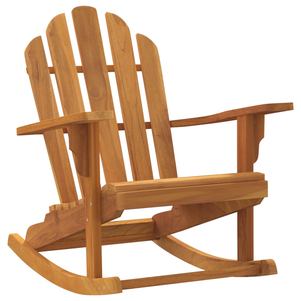 Gungstol för trädgården adirondack massiv teak