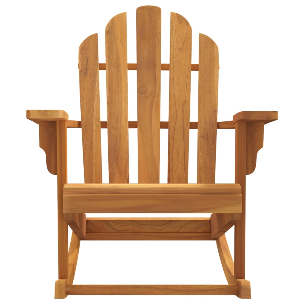 Gungstol för trädgården adirondack massiv teak