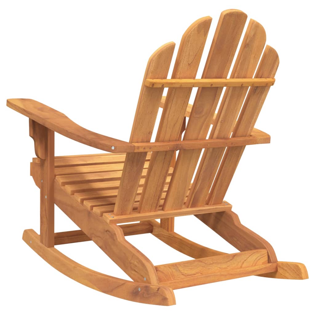 Gungstol för trädgården adirondack massiv teak