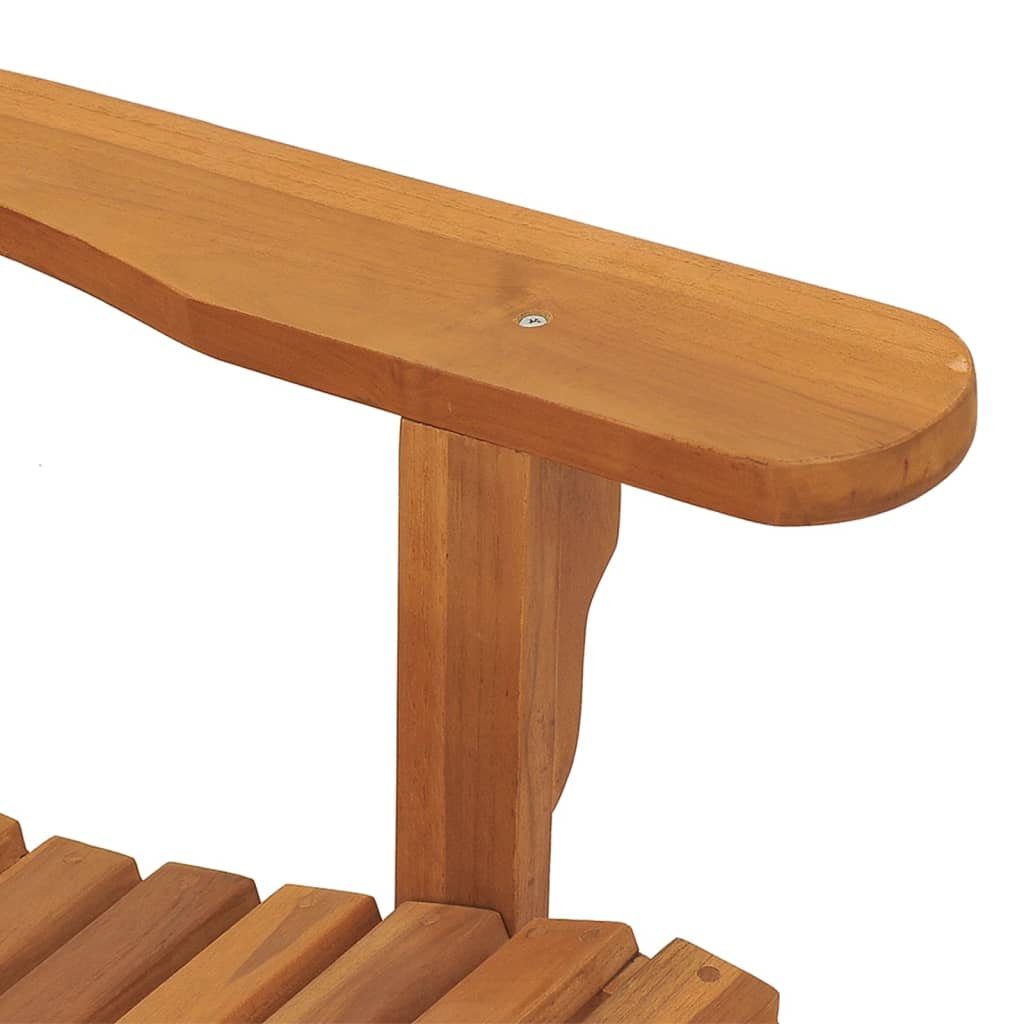 Gungstol för trädgården adirondack massiv teak