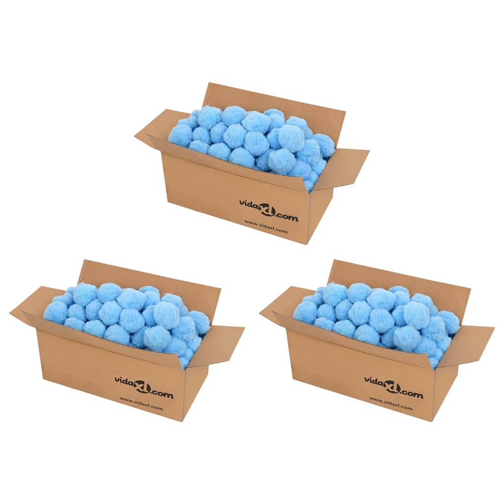 Antibakteriella filterbollar 2100 g polyeten