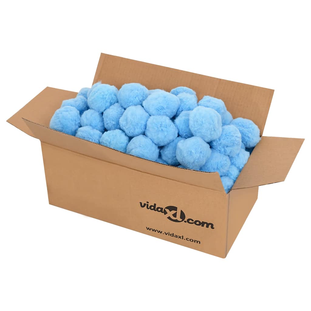 Antibakteriella filterbollar 2100 g polyeten