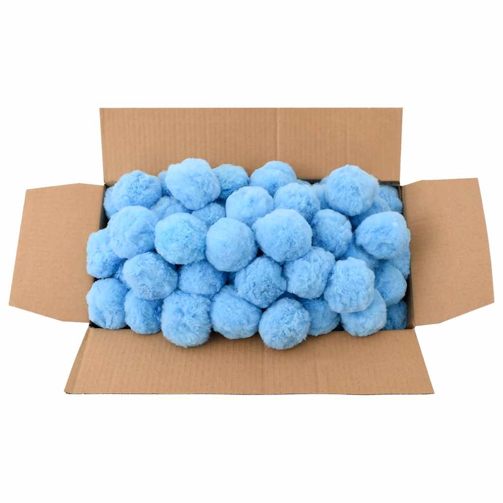 Antibakteriella filterbollar 2100 g polyeten