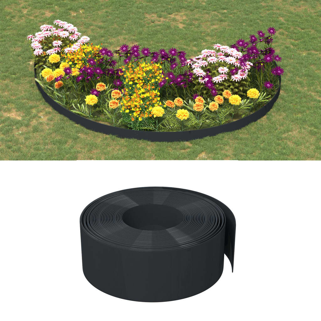 Rabattkant 5 st 10 m 15 cm polyeten