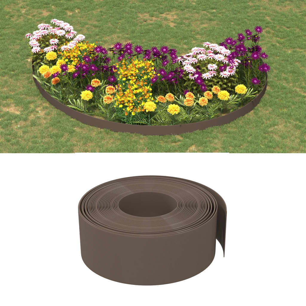 Rabattkant 5 st 10 m 15 cm polyeten
