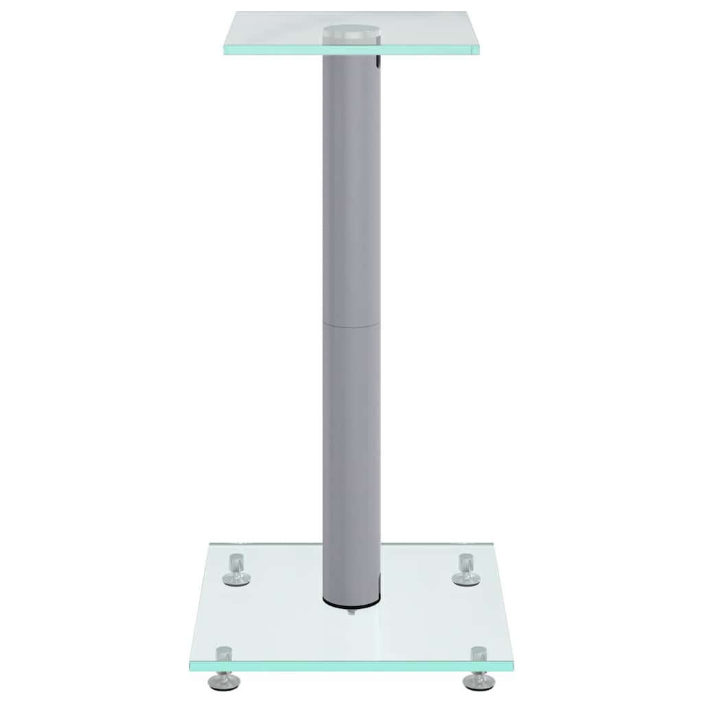 Högtalarstativ härdat 1-pelardesign