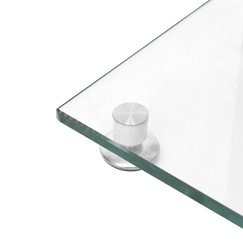 Högtalarstativ härdat 1-pelardesign