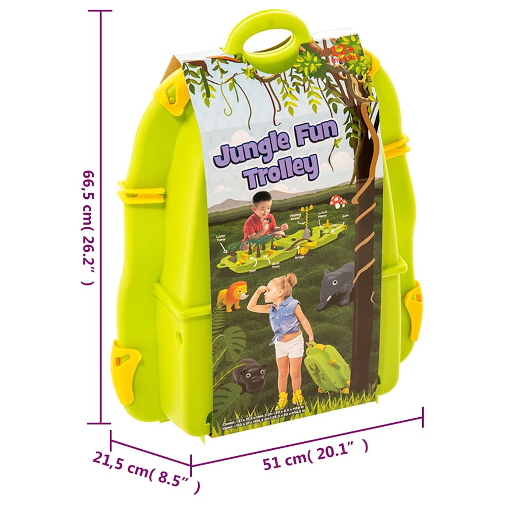 Vattenbord djungel polypropen
