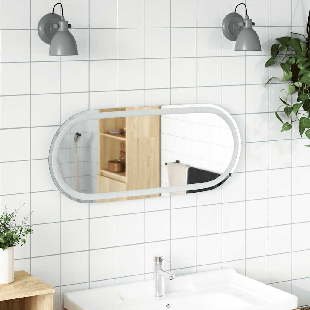 Badrumsspegel LED Oval