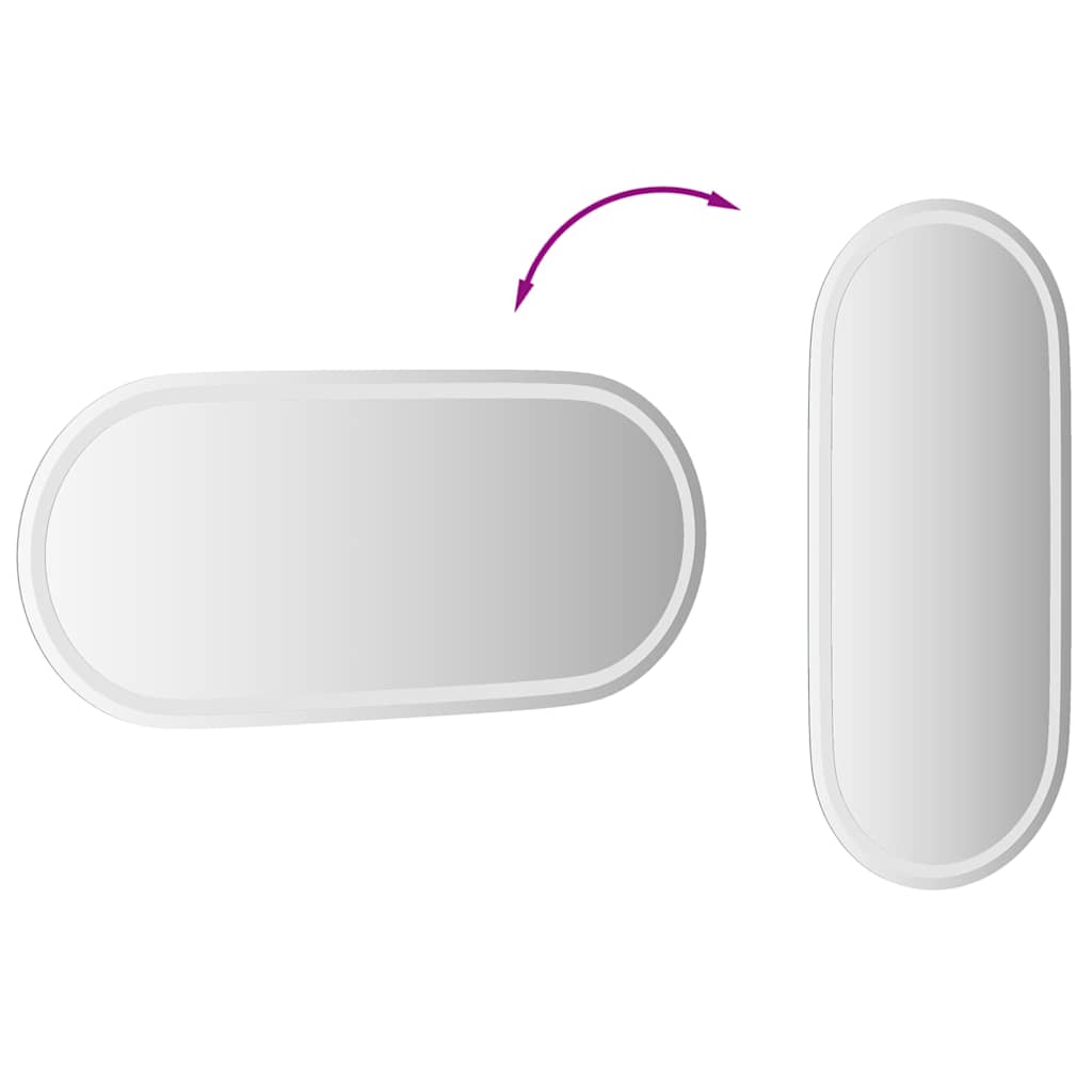 Badrumsspegel LED Oval