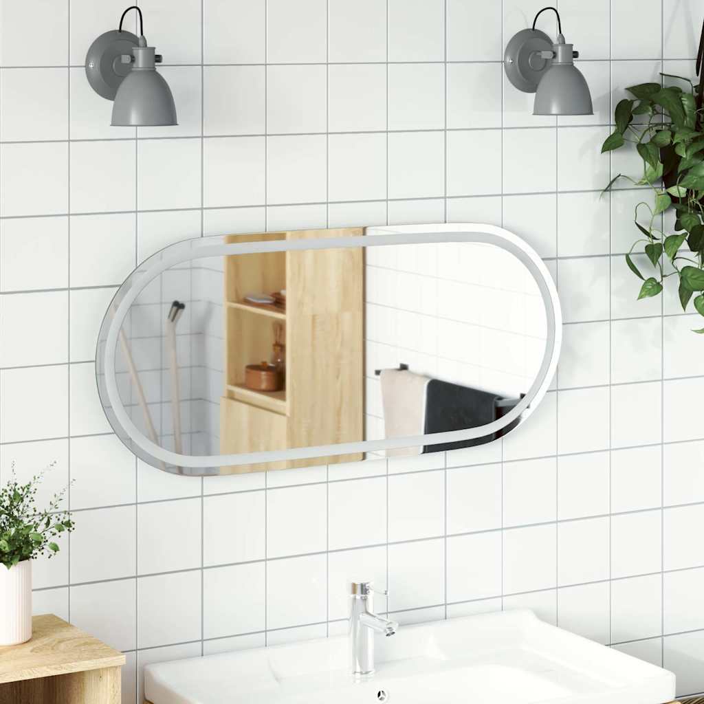 Badrumsspegel LED Oval