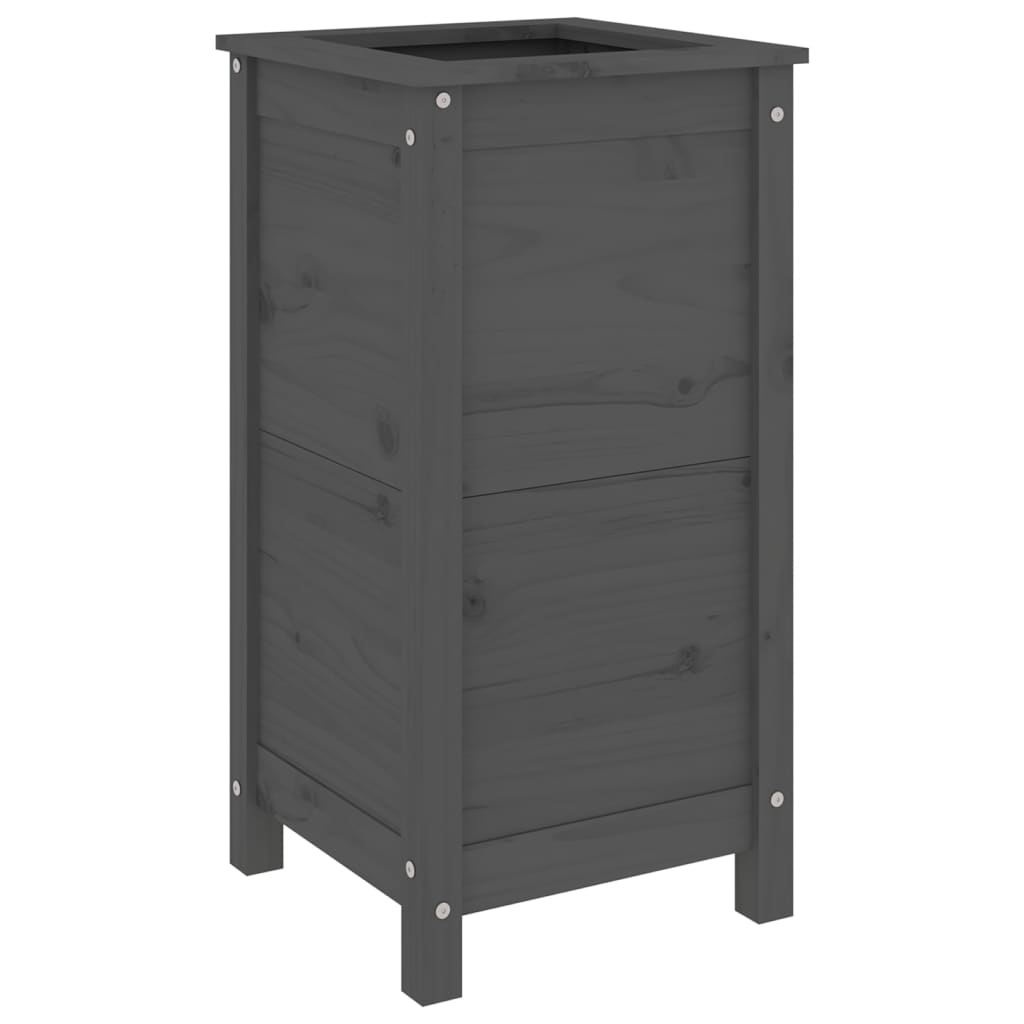 Odlingslåda Svart 360x80x40 Cm Stål