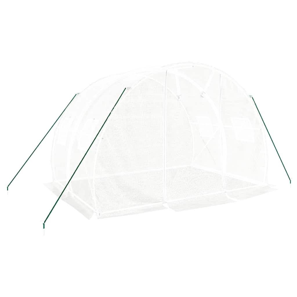 Växthus med stålram 6 m²