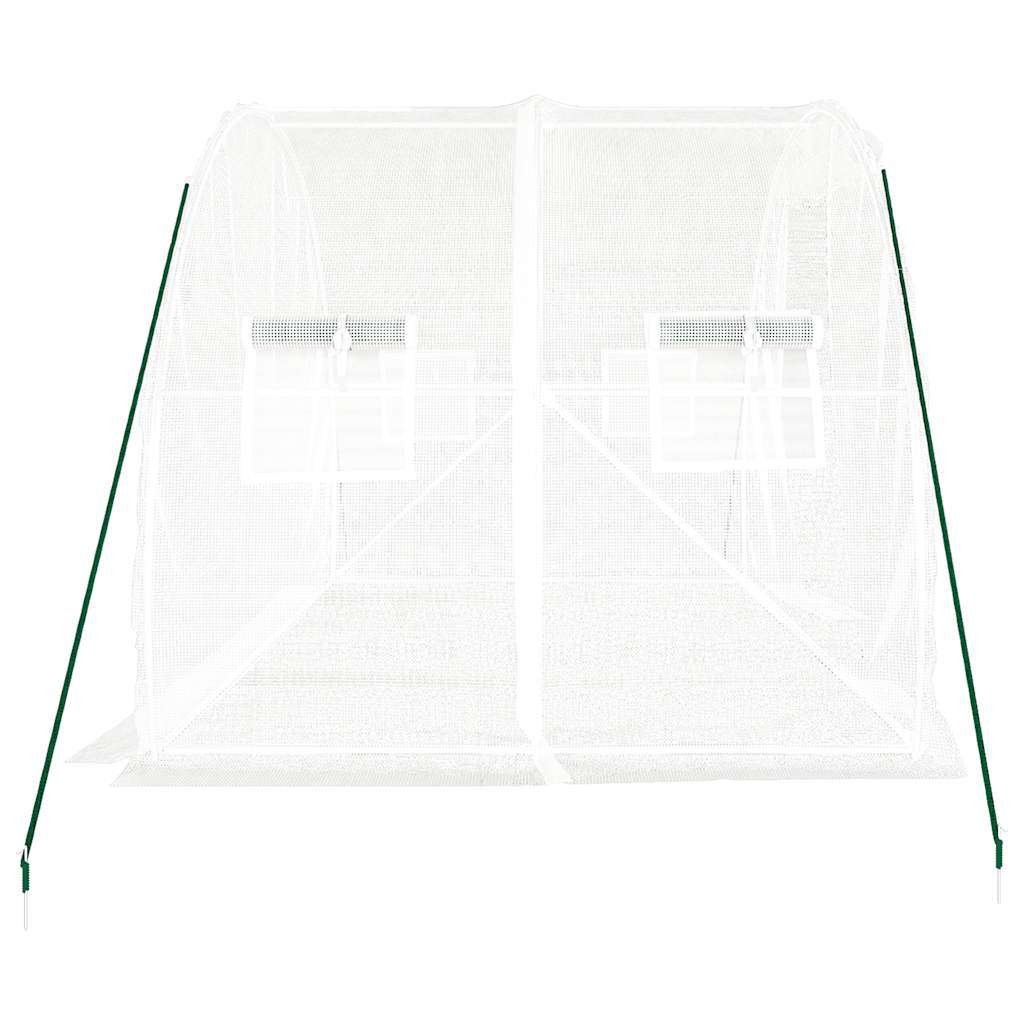 Växthus med stålram 6 m²