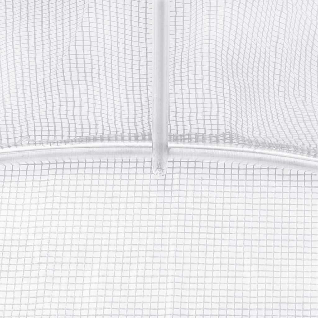 Växthus med stålram 6 m²