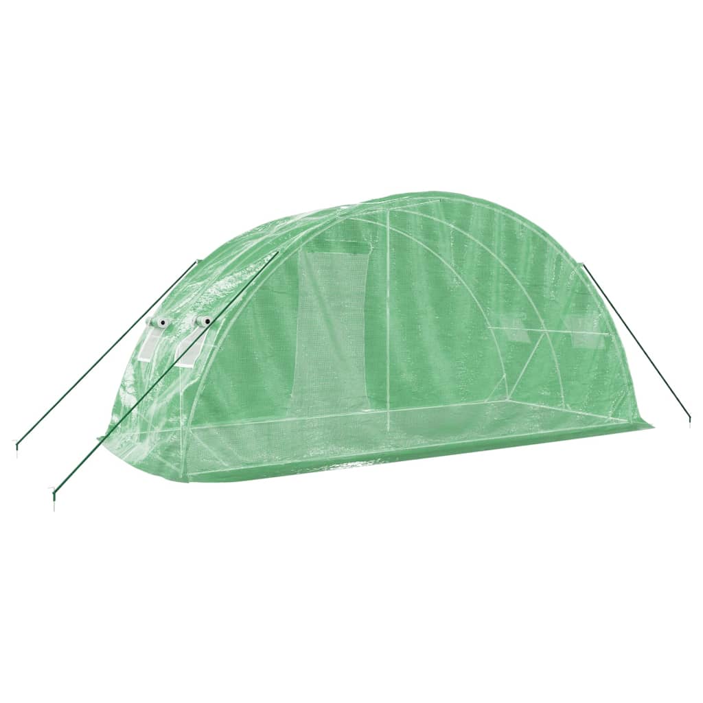Växthus med stålram 10 m²