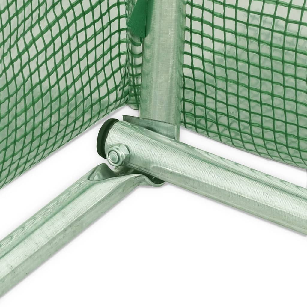 Växthus Med Stålram 12 M²