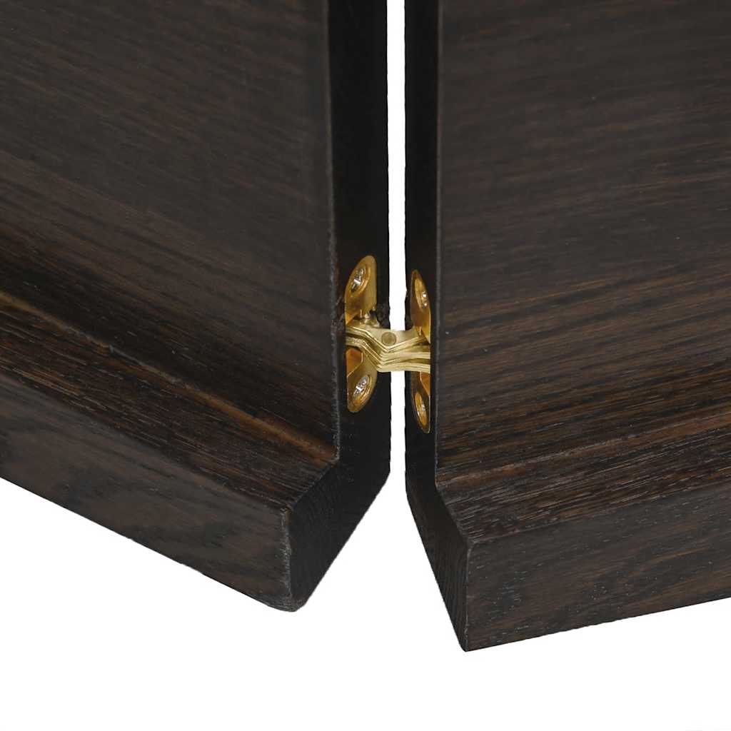 Bänkskiva badrum 200x50x(2-4) cm behandlat massivt trä