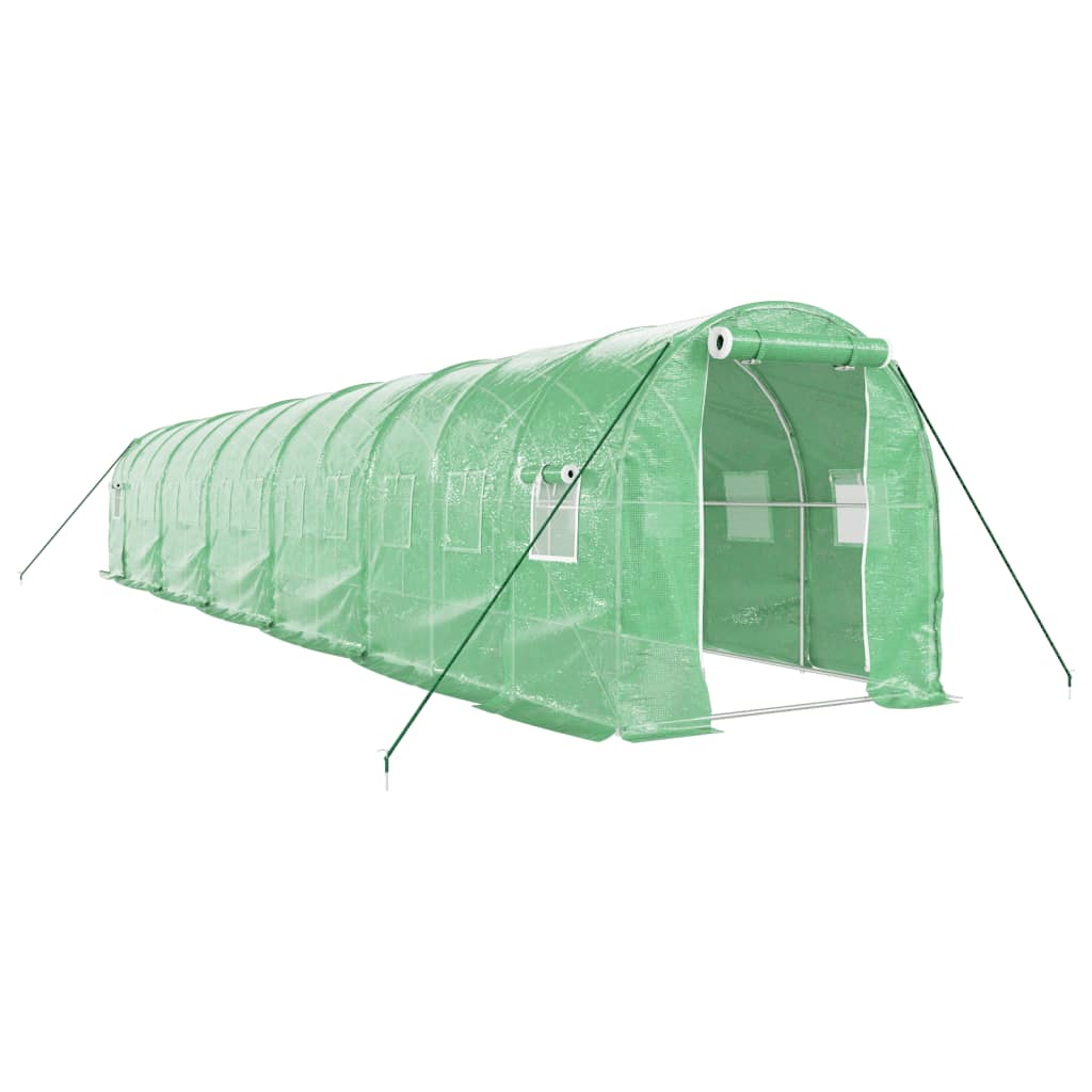 Växthus Med Stålram 24 M²