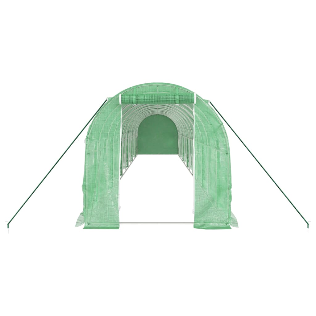 Växthus Med Stålram 24 M²