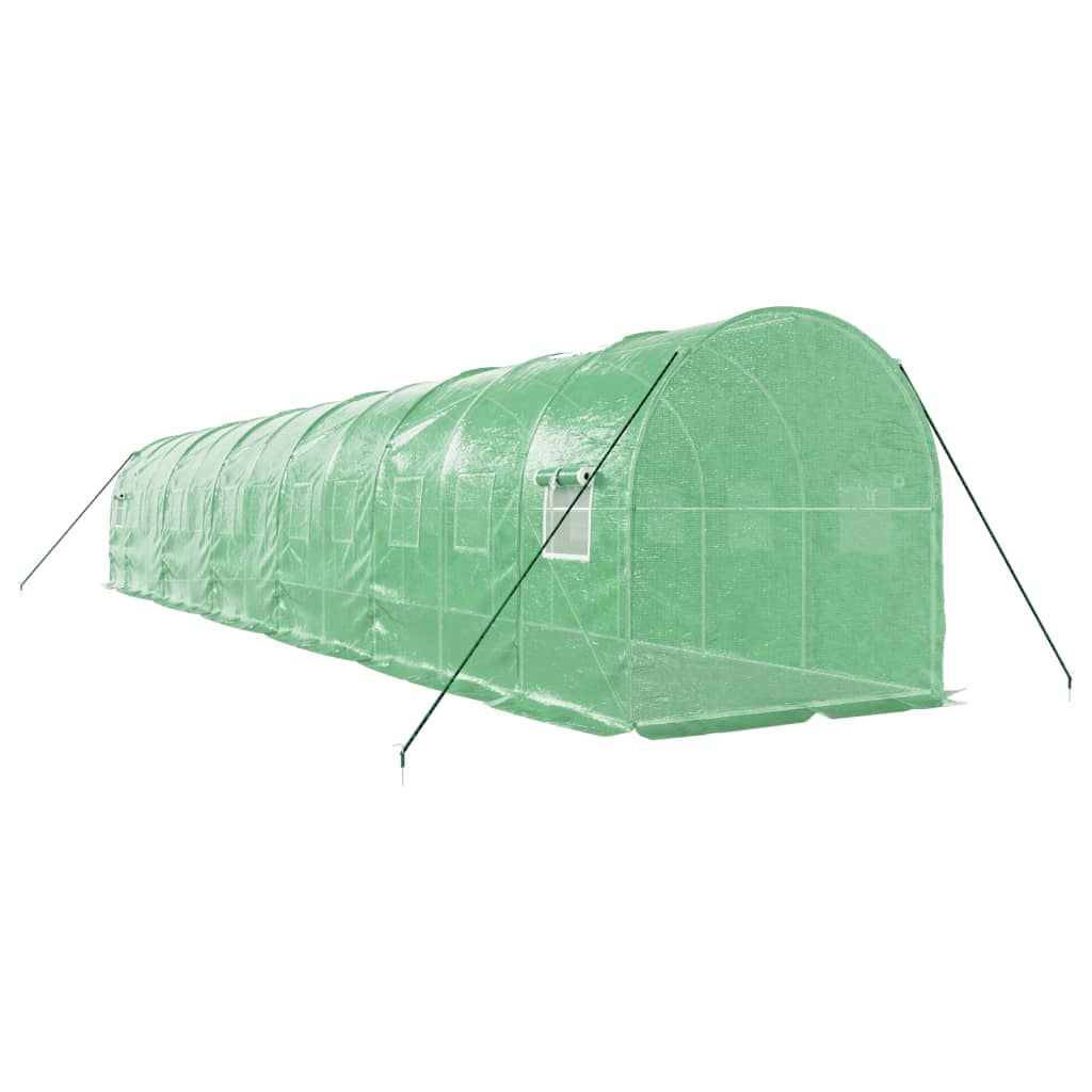 Växthus Med Stålram 24 M²