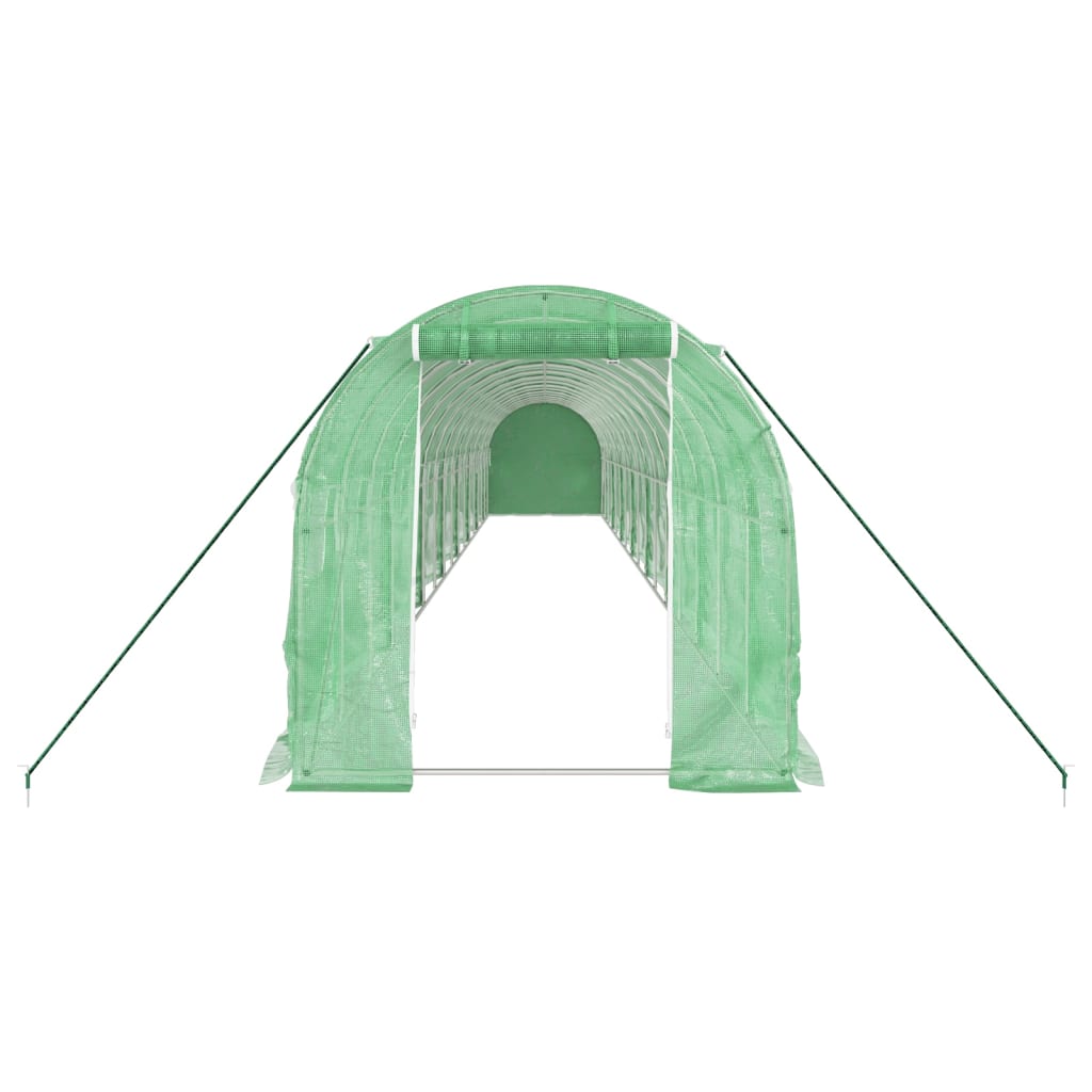 Växthus Med Stålram 32 M²