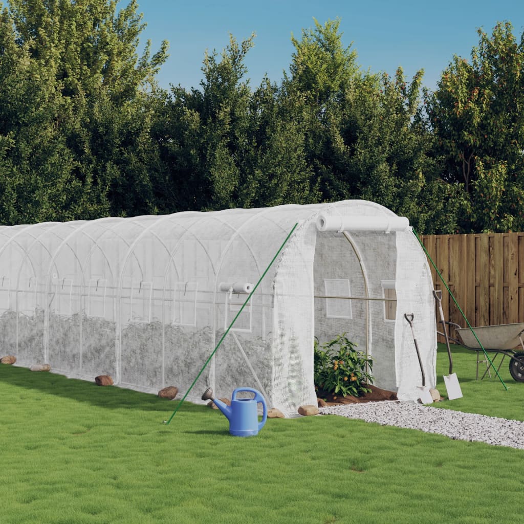 Växthus Med Stålram 36 M²