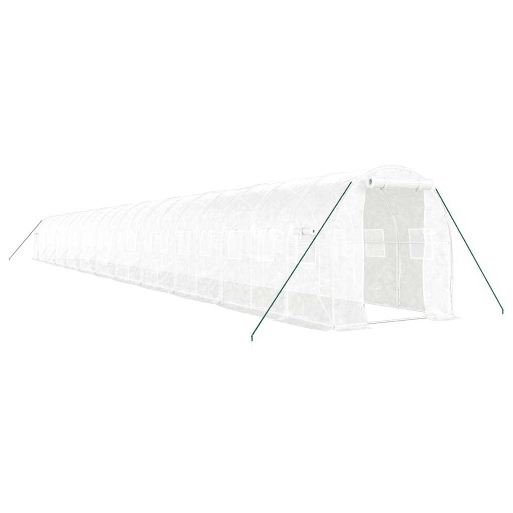 Växthus Med Stålram 44 M²