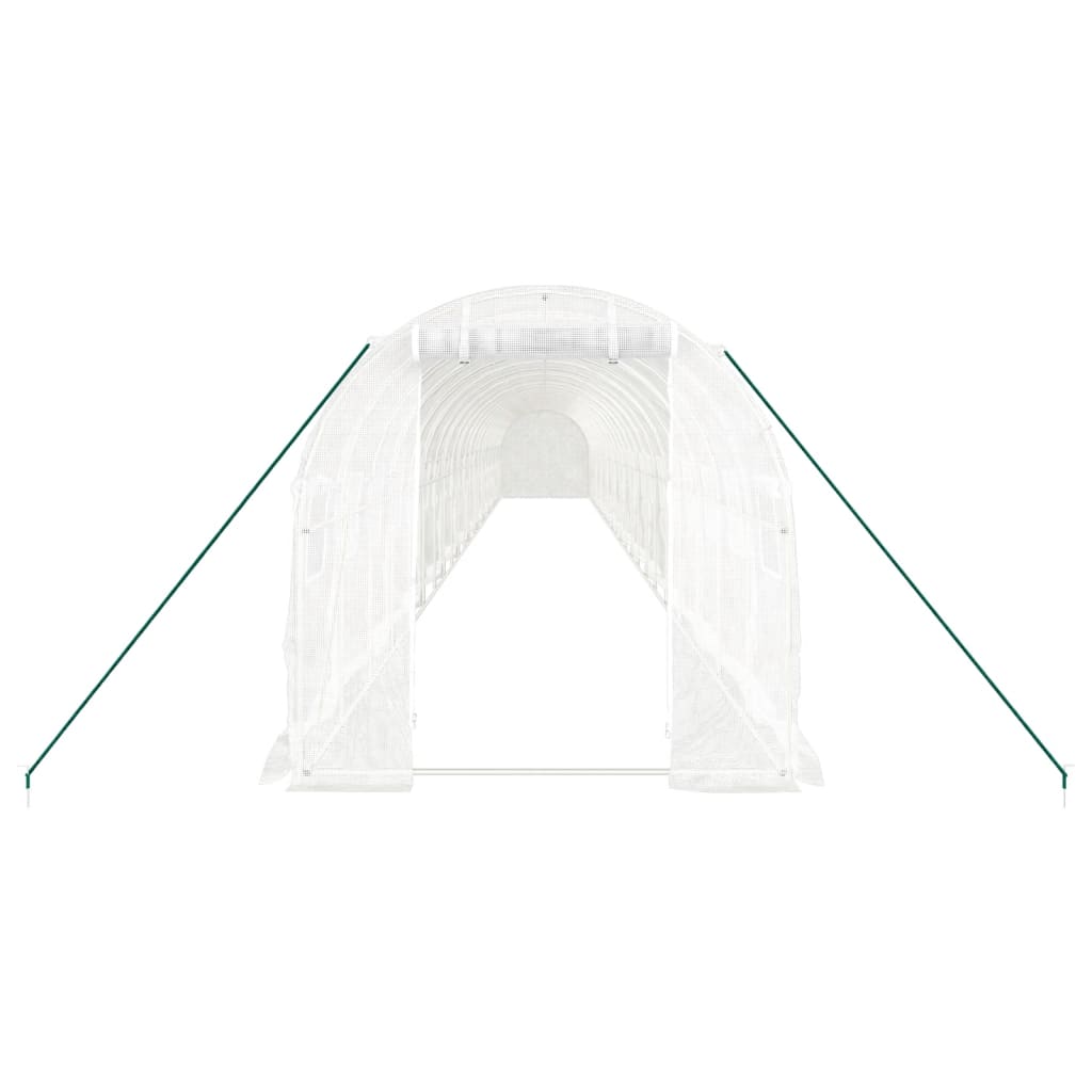 Växthus Med Stålram 44 M²