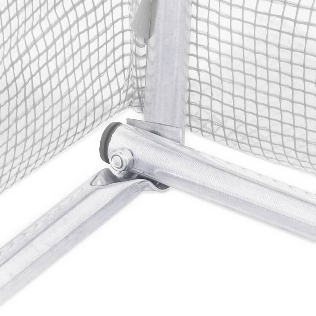 Växthus Med Stålram 44 M²