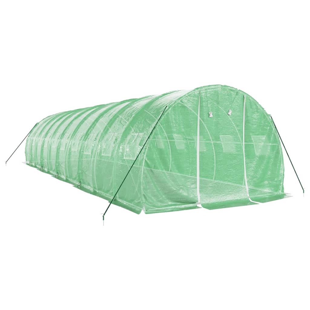 Växthus Med Stålram 30 M²