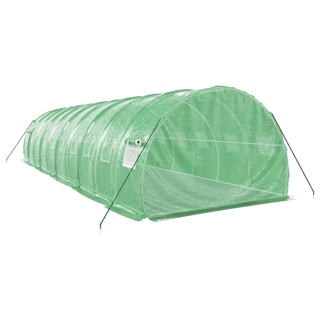 Växthus Med Stålram 30 M²