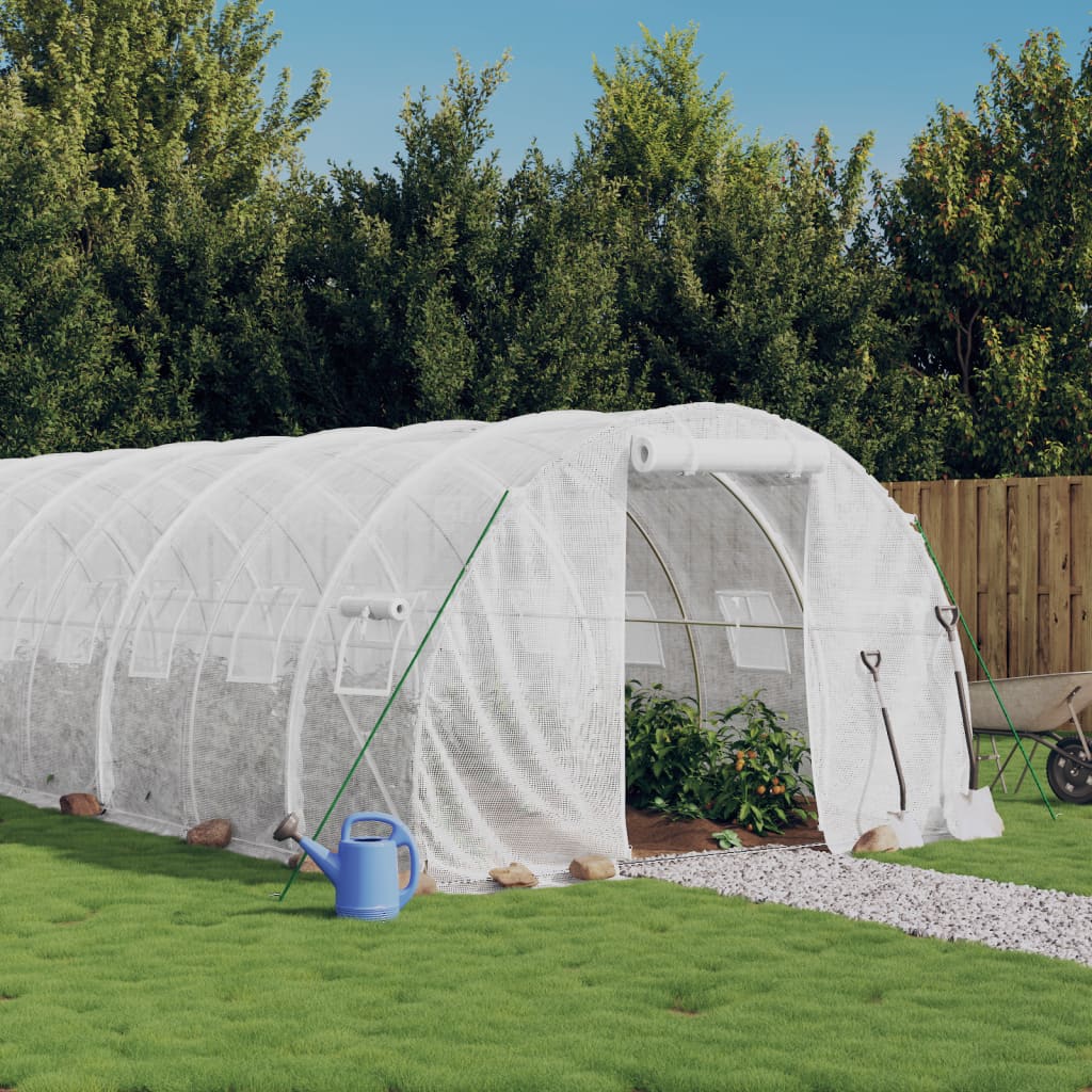 Växthus Med Stålram 36 M²
