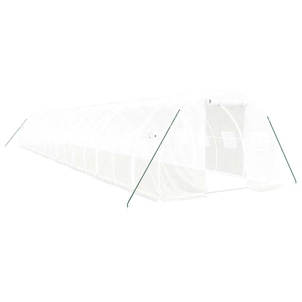 Växthus Med Stålram 48 M²
