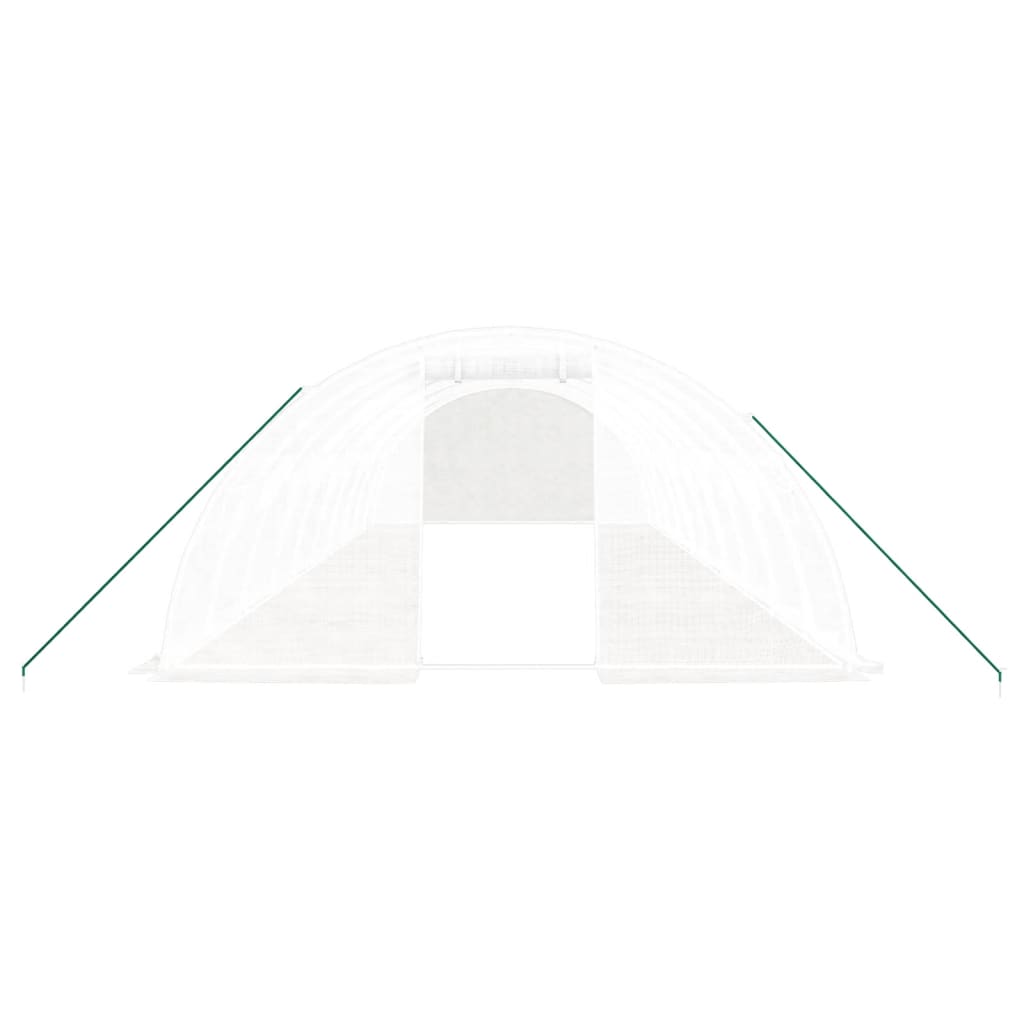 Växthus Med Stålram 40 M²