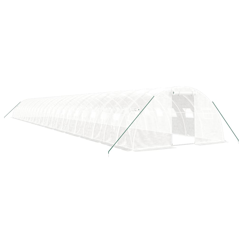 Växthus Med Stålram 96 M²