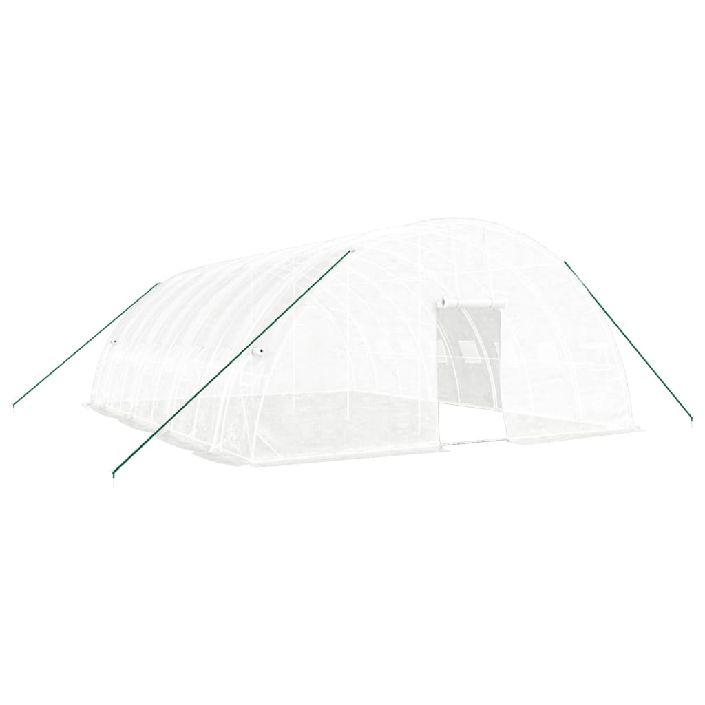 Växthus Med Stålram 48 M²