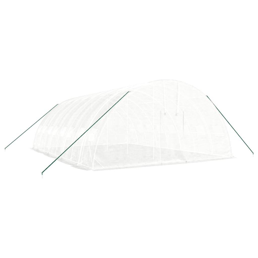 Växthus Med Stålram 48 M²