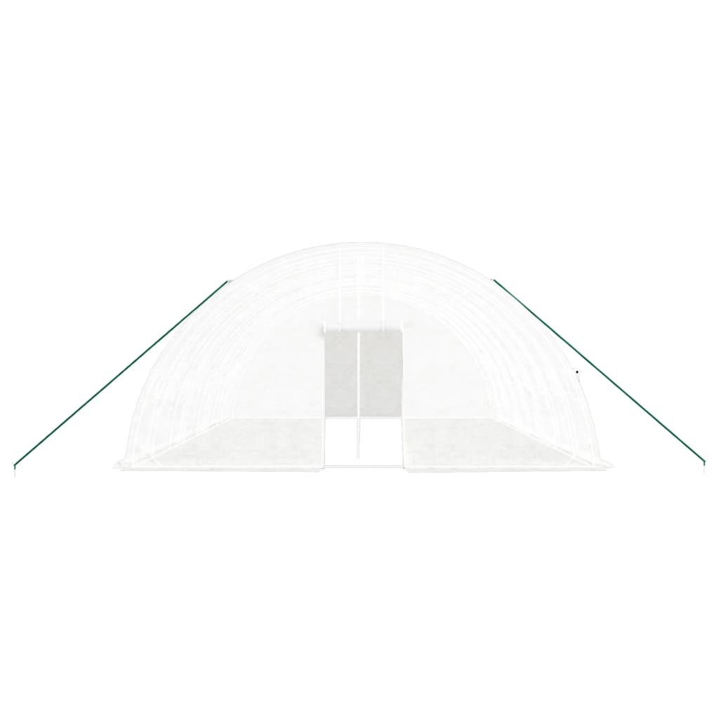 Växthus Med Stålram 48 M²