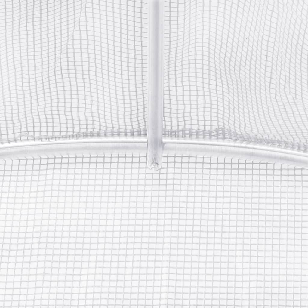 Växthus Med Stålram 48 M²