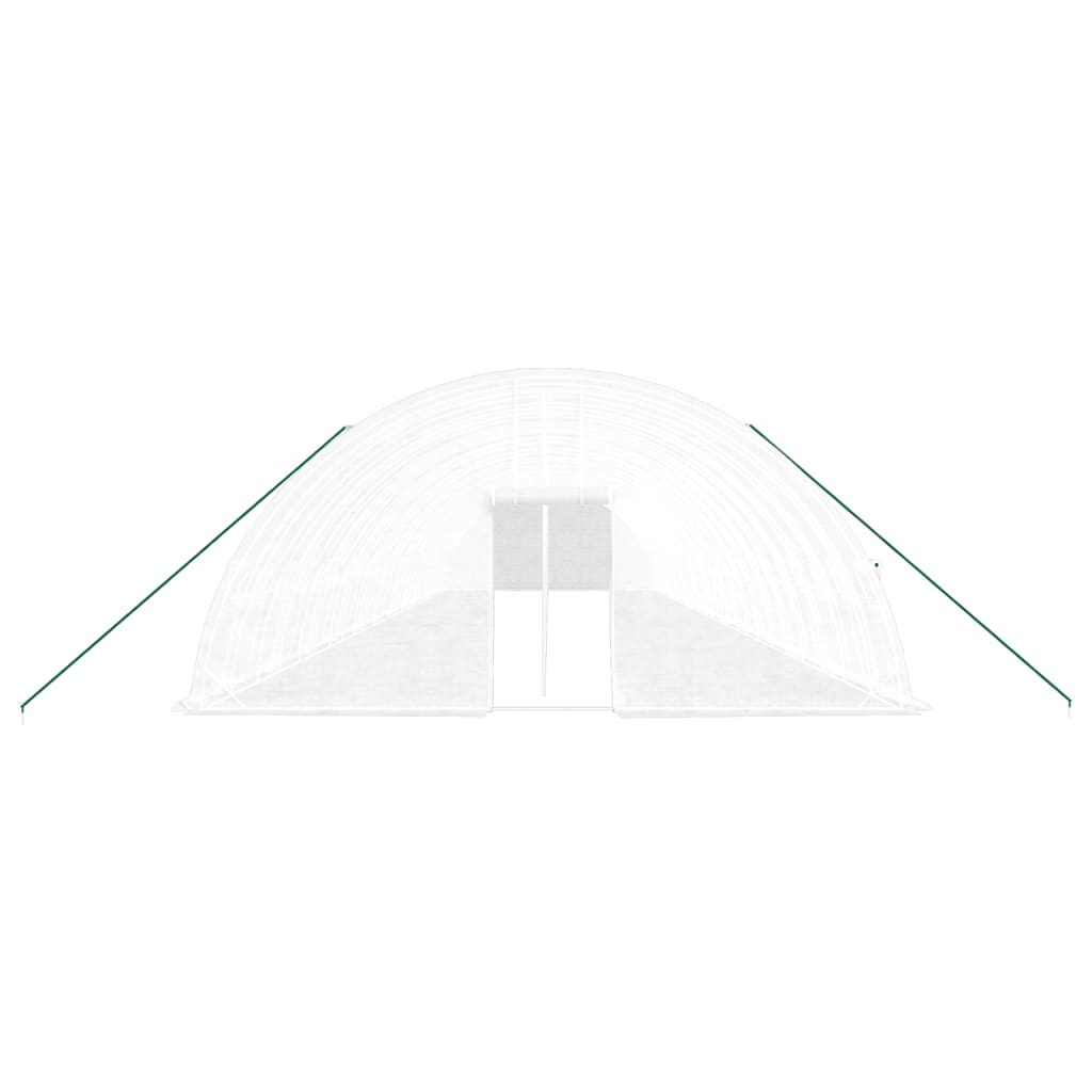 Växthus Med Stålram 144 M²