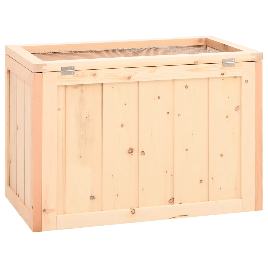 Hamsterbur massivt granträ