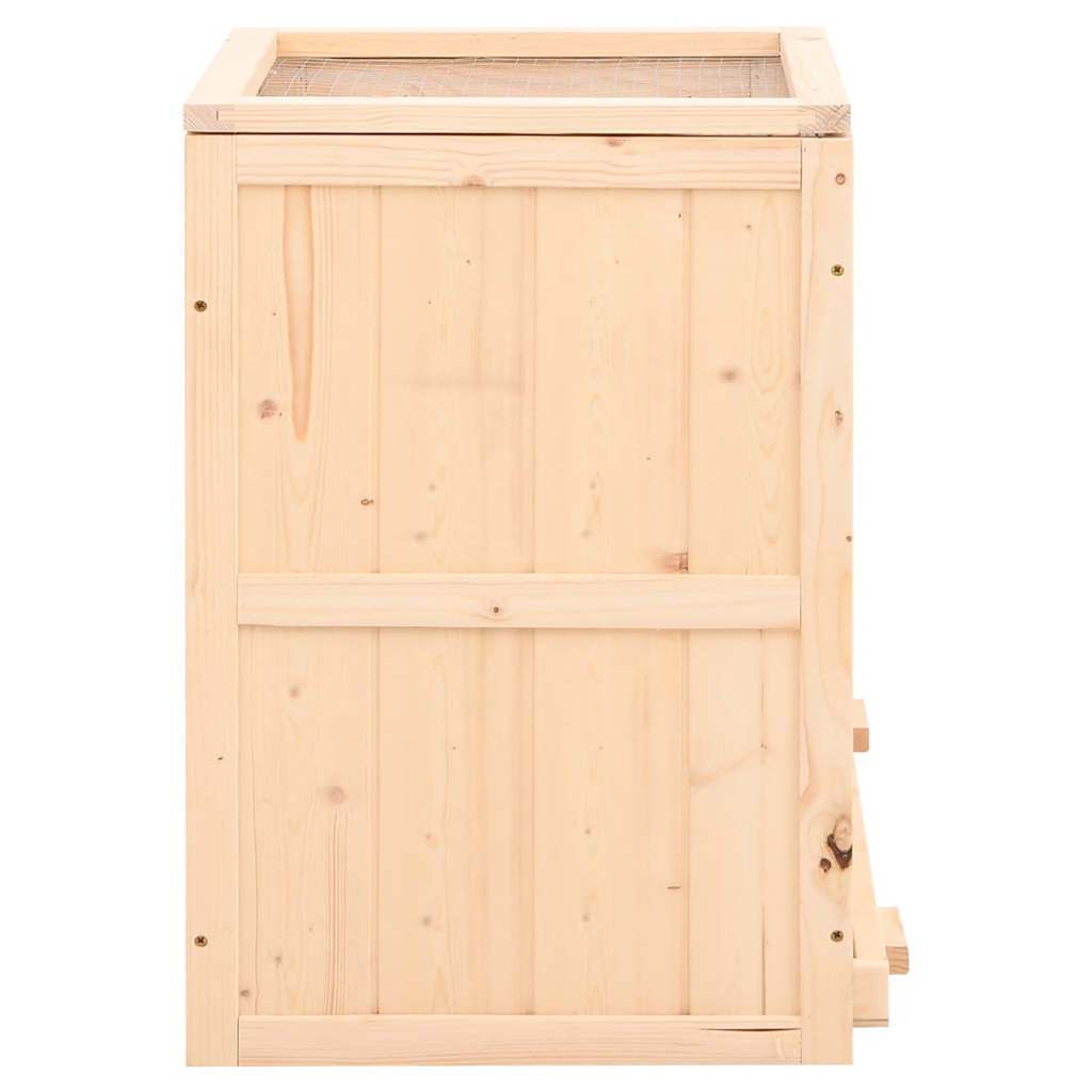 Hamsterbur massivt granträ