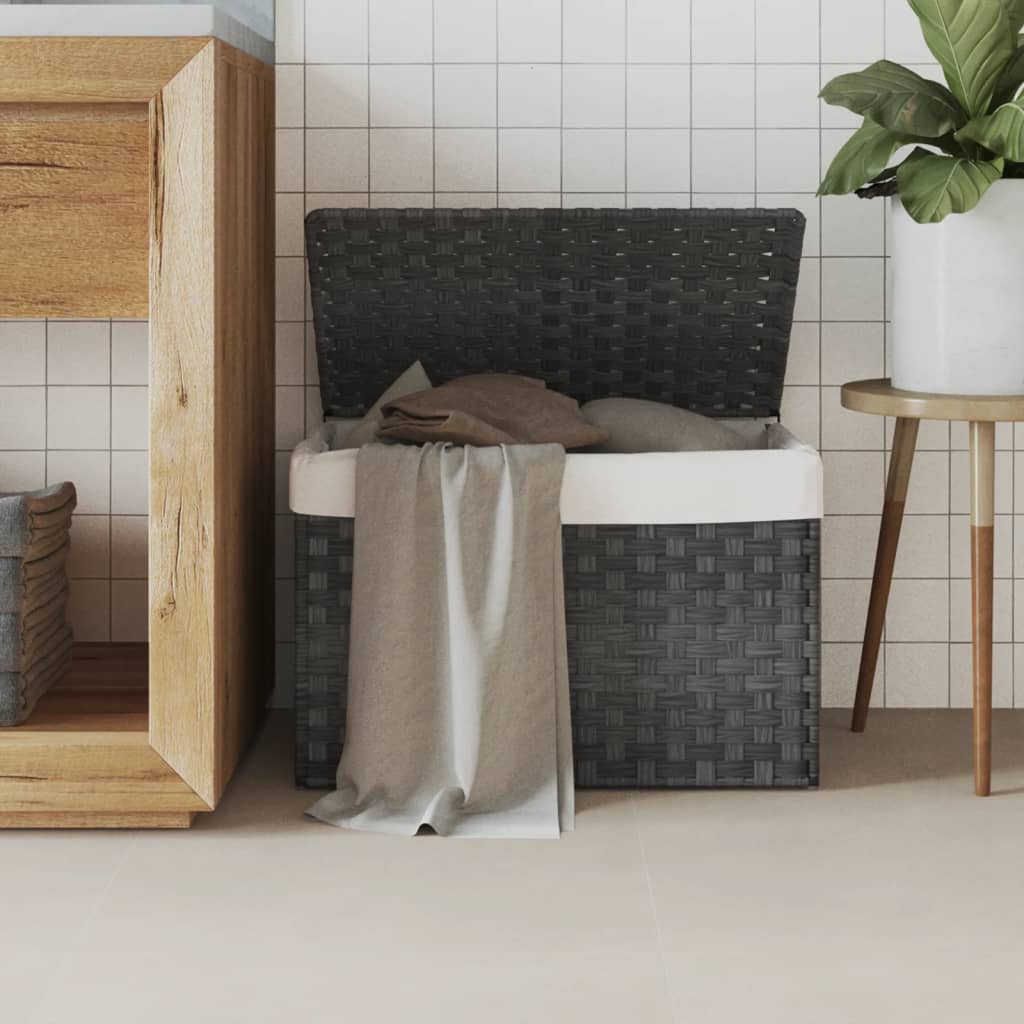 Tvättkorg med lock